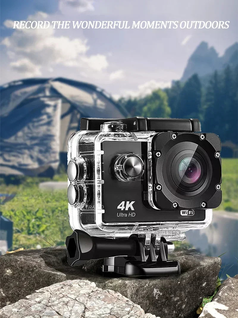 Action Camera Ultra HD 4K &ndash; Waterproof and Versatile for Adventure