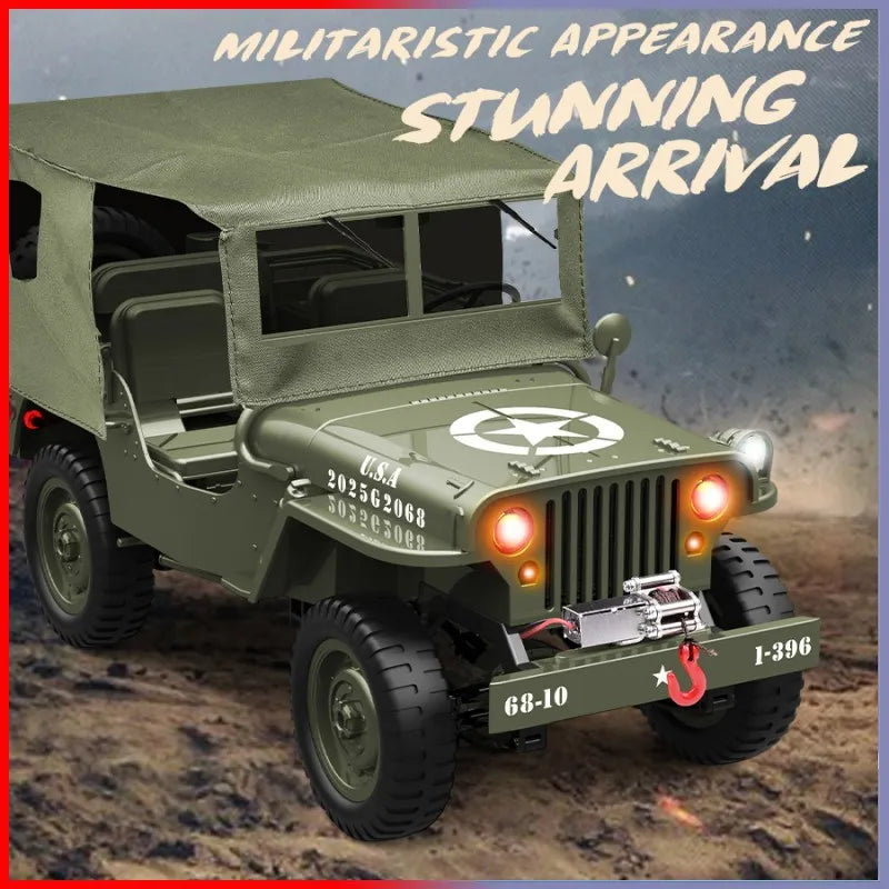 RC Car 2.4GHz 4WD RTR Crawler For Jeep Willys 1941 C8815