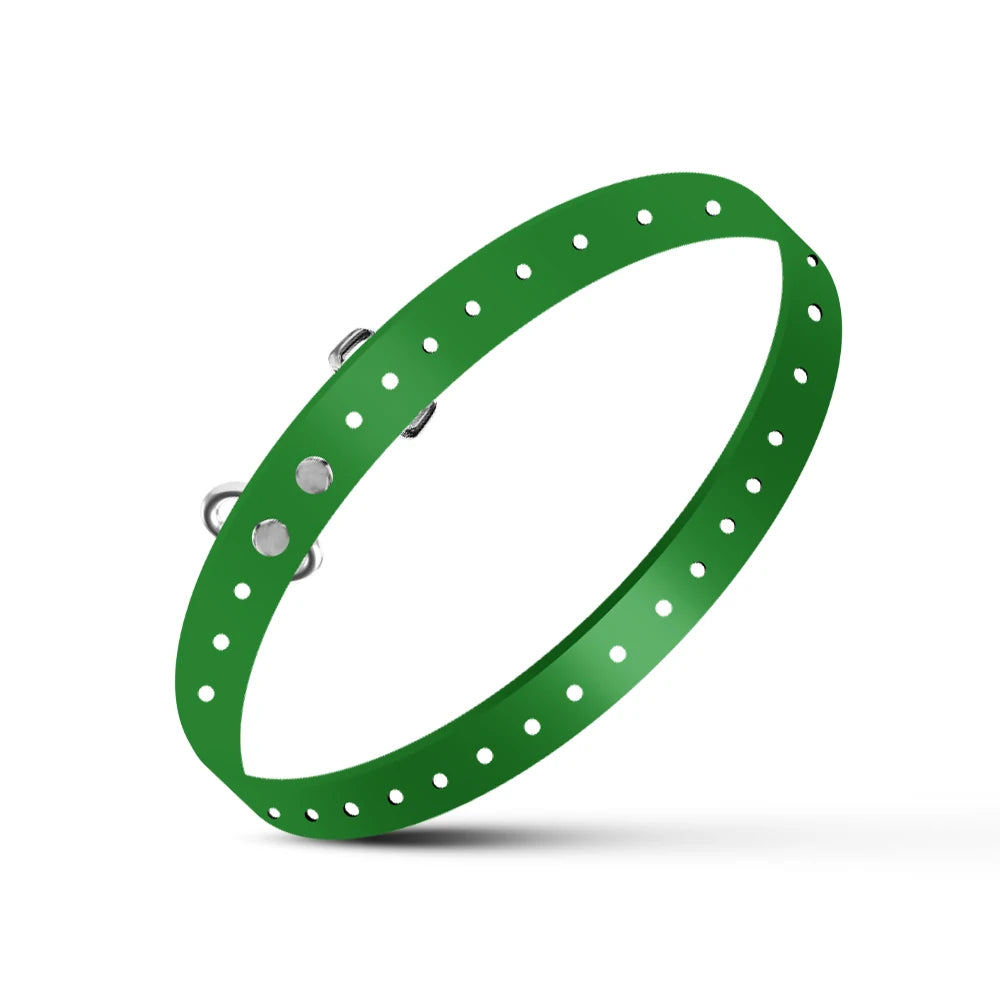 Adjustable Waterproof Shock Collar Receiver for Dog Training green