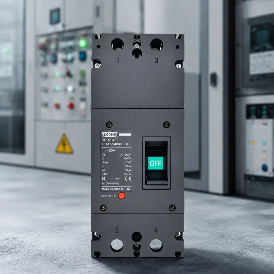 2P DC MCCB Type 1500V 300A/400A High-Current Molded Case Circuit Breaker, Overload Protection Switch for Solar PV System by InterCyprus Trading Ltd