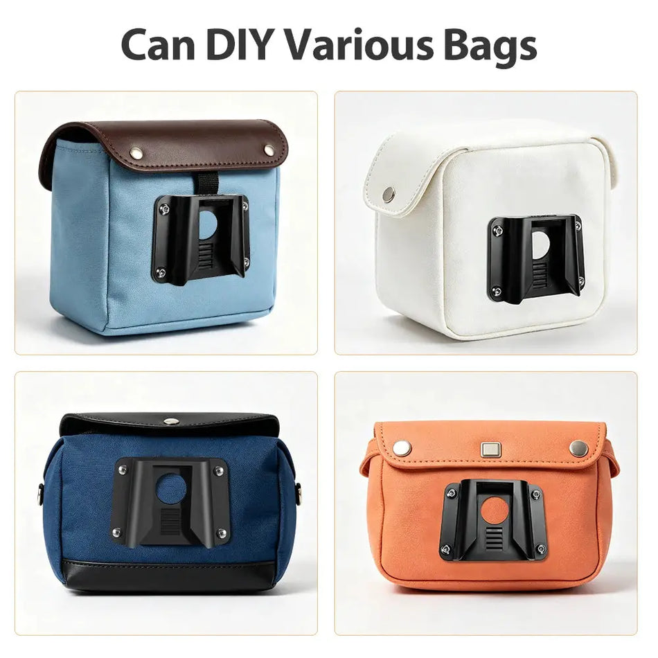 Folding Bike Pig Nose Bag Adapter For Brompton Plastic Block by InterCyprus Trading Ltd