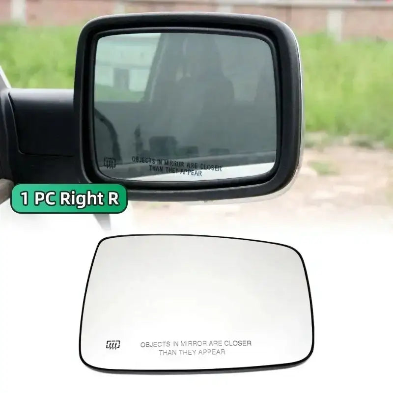 Heated Left Right Mirror Glass For Ram 1500 2500 2011 2019 1pc Right