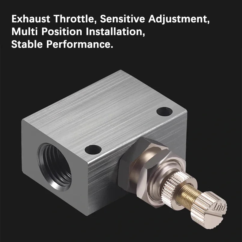 ASC100 Pneumatic Throttle Valve &ndash; Adjustable Flow Rate
