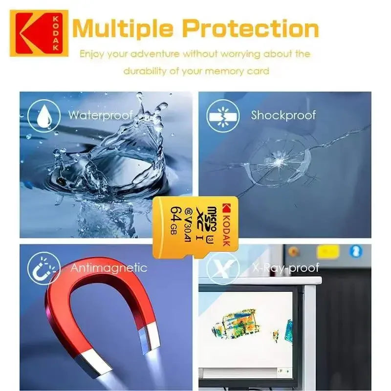 KODAK Micro SD Card &ndash; High Speed Storage for 4K Video