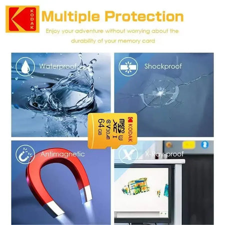 KODAK Micro SD Card &ndash; High Speed Storage for 4K Video