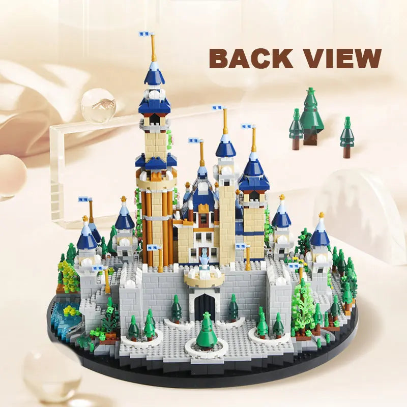 Fairytale Castle Building Blocks &ndash; Creative Micro Particle Assembling Set