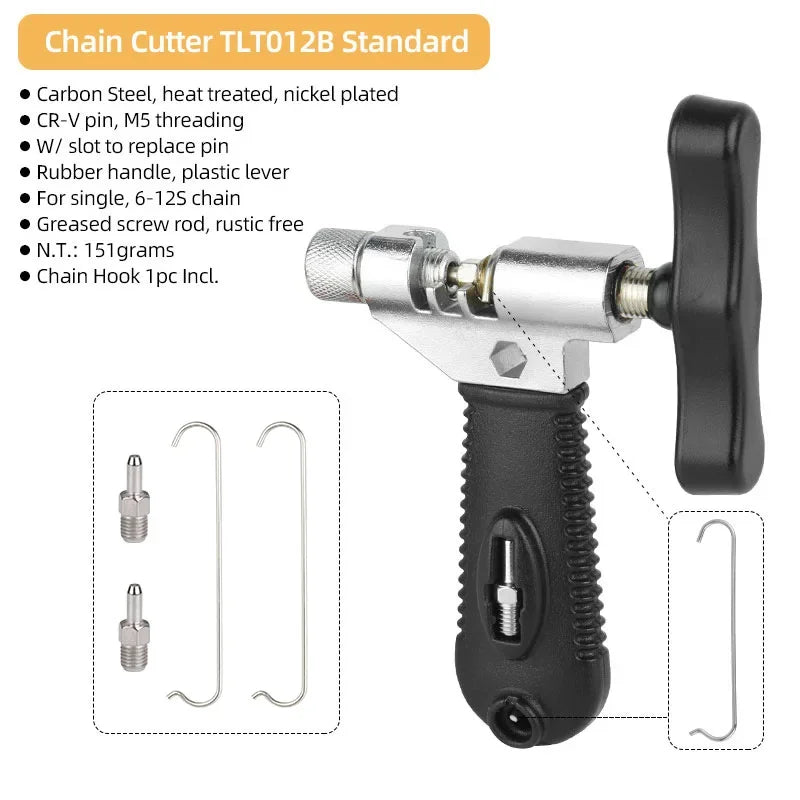 Deemount Bike Chain Breaker &ndash; Durable Carbon Steel Construction TLT012 Kit B / CN