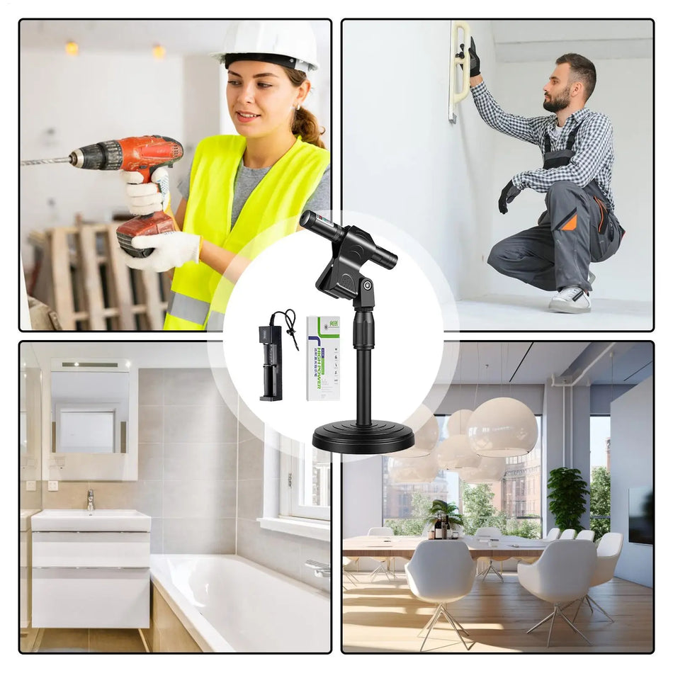 Portable Waterproof Distance Measurer for Home and Outdoor Construction