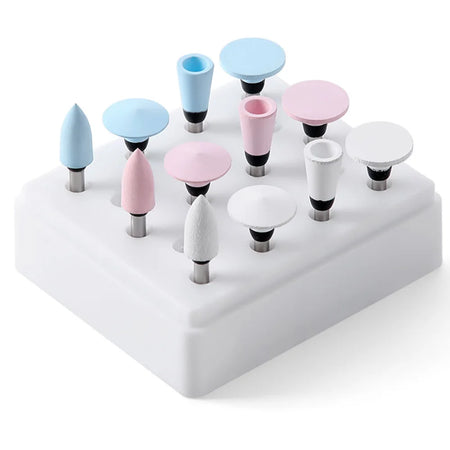 RA2.35mm Dental Silicone Grinding Heads 12pc &ndash; Autoclavable B set