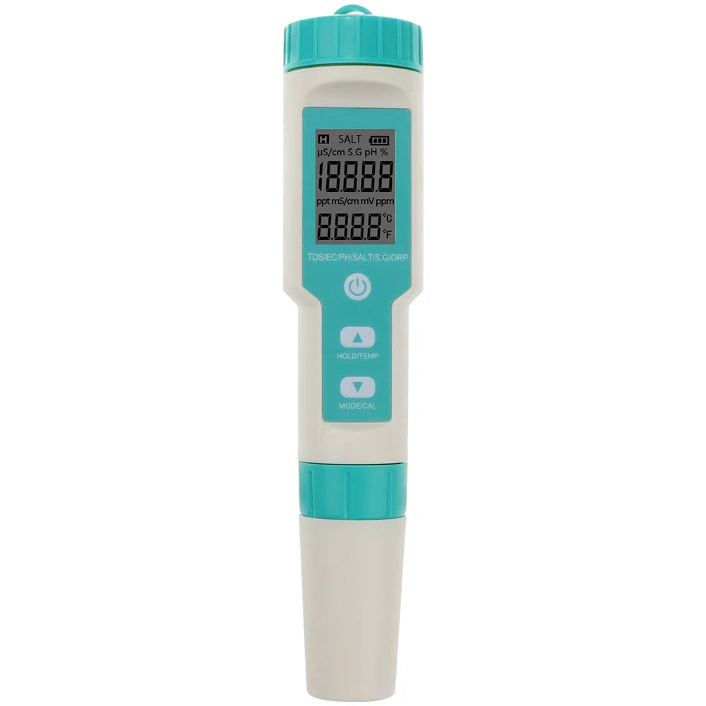 Bluetooth Digital 7 In 1 PH Meter &ndash; Water Quality Monitor Without Backlight
