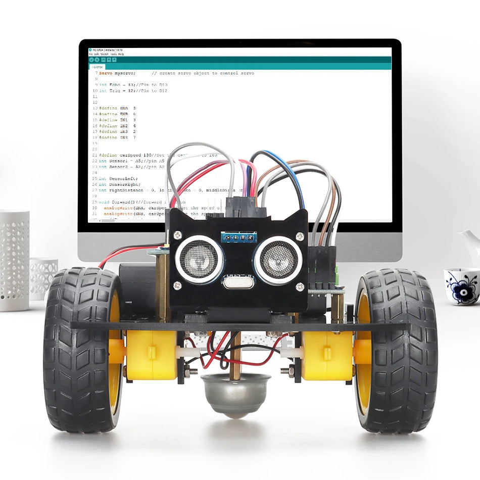 Kit de robot de démarrage Arduino intelligent pour l'apprentissage et le développement des compétences