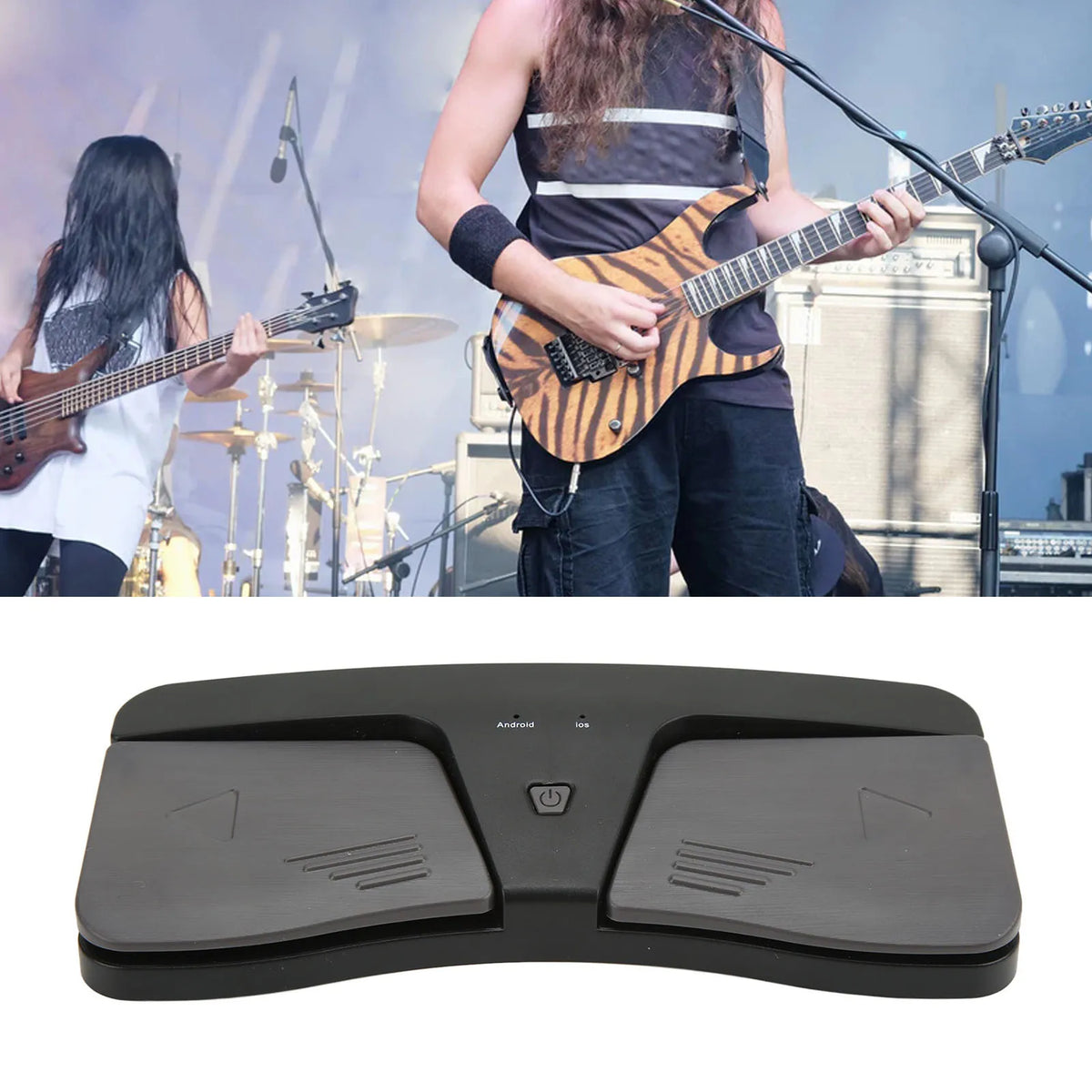 Music Page Turner Wireless Foot Pedal &ndash; Easy Page Turning