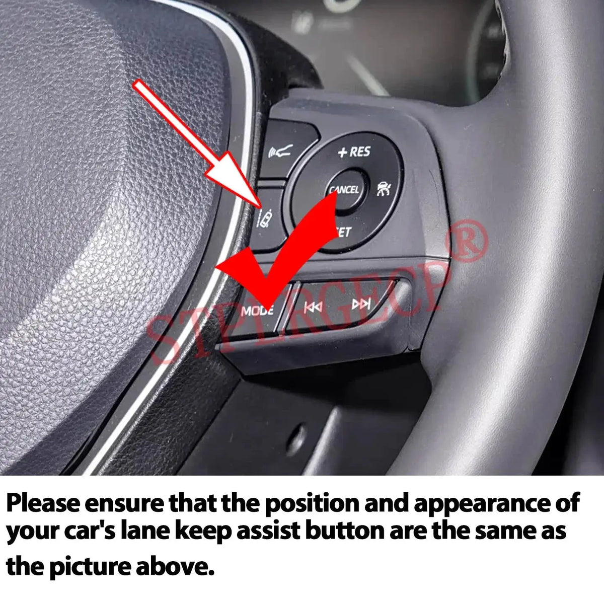 Car Lane Keeping Assist Automatic Shut Off Device for Toyota RAV4 RAV 4 XA50 2019-2025 LTA LDA Function Default Off Cable by InterCyprus Trading Ltd