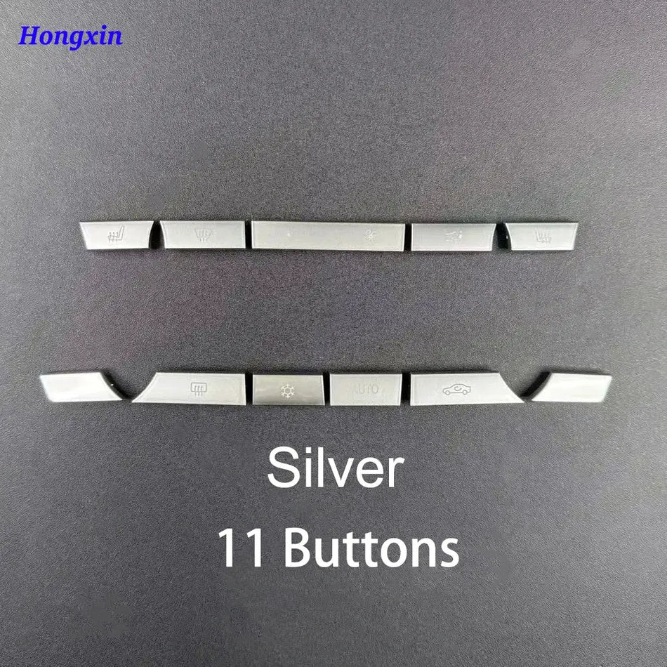 Car Interior Accessories AC Heater Button 11/12/14pcs Fan Speed Button Cover for BMW 5/7 Series F07 GT/F10/F11 F01/F02 by InterCyprus Trading Ltd