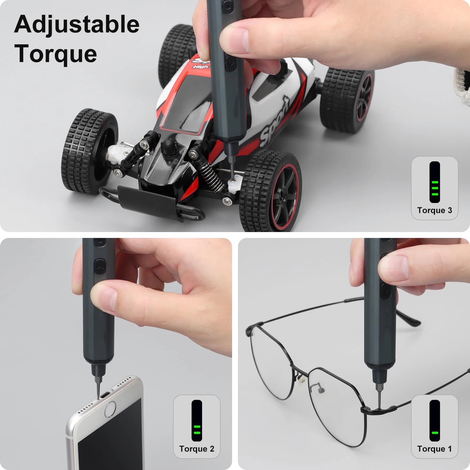 Precision Electric Screwdriver Set 68 in 1 &ndash; Cordless Multifunctional Repair Kit