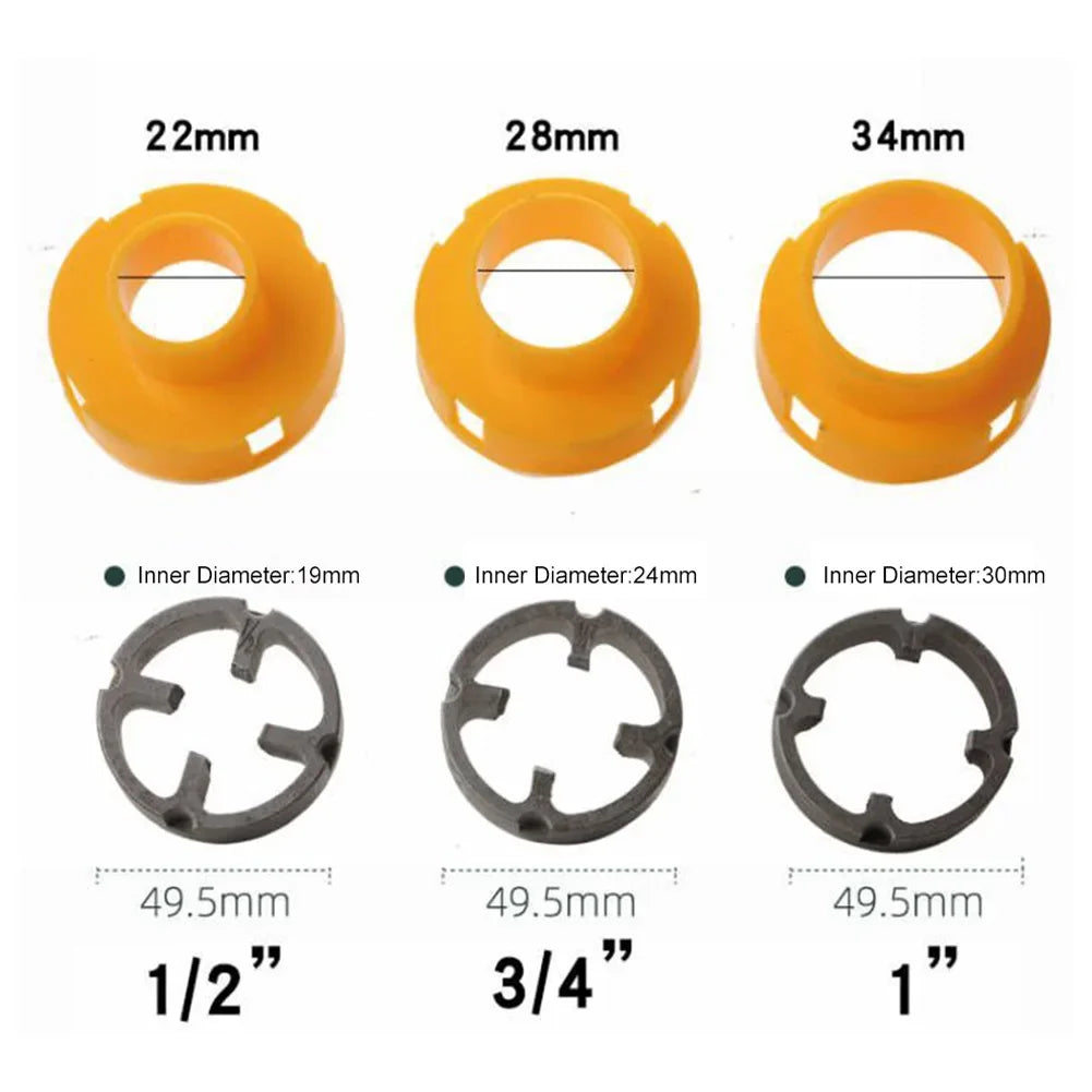 PVC-buizen draadgereedschapset met 1/2 inch, 3/4 inch, 1 inch PPR ...