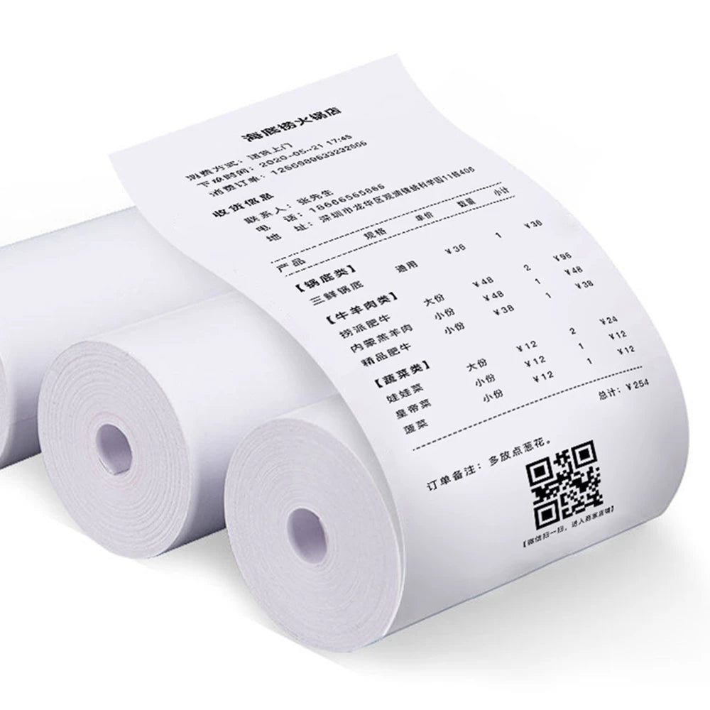 10 Rolls of High-Quality Thermal Photo Paper for Children's Cameras