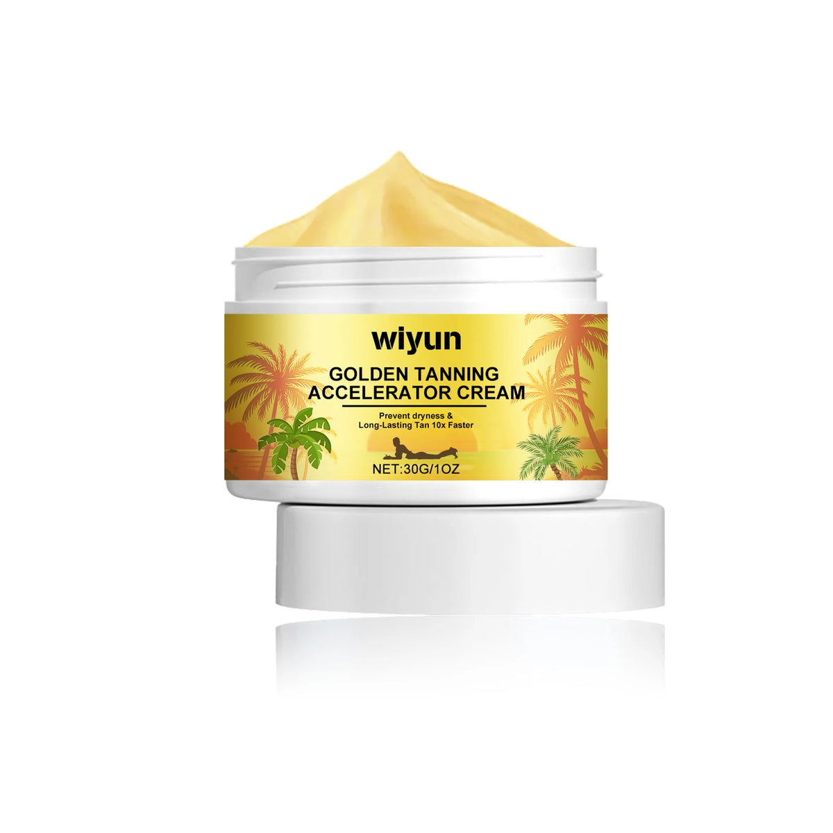 WIYUN Tanning Accelerator Intensive Brown &ndash; Deep Hydrating Tan Boosting 30g Boxed