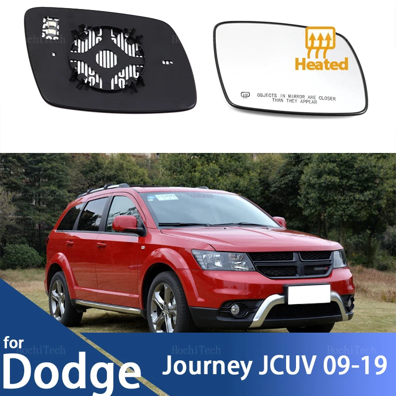 Cristal de espejo retrovisor calefactable para Dodge Journey JCUV 2009-2019