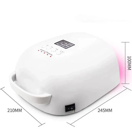 86W Manicure Lamp Cordless UV LED Nail Dryer &ndash; LCD Timer