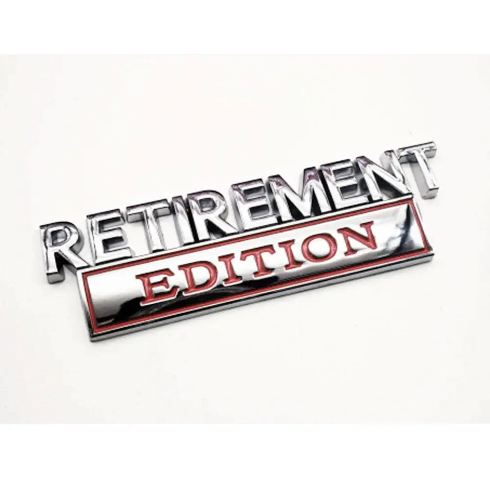 Glossy 3D Metal Alloy Car Emblem and Trunk Badge Stickers Universal by InterCyprus Trading Ltd