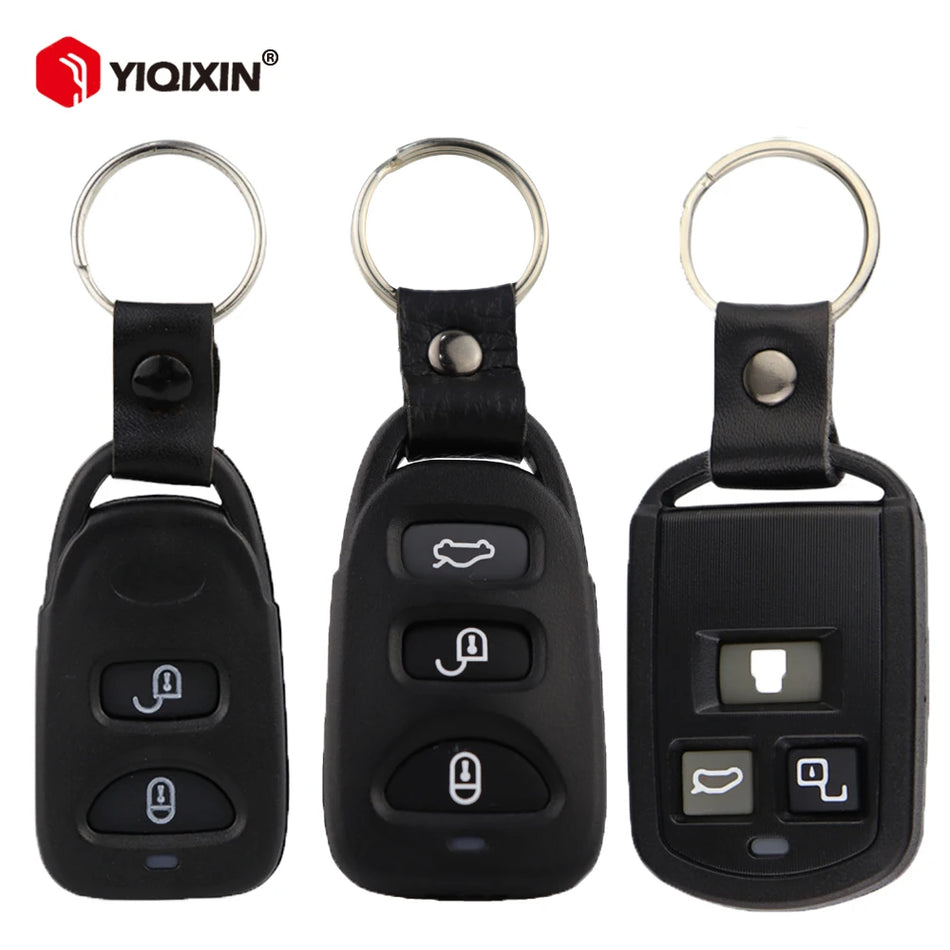 Raktų pultelio korpusas pakeitimas Hyundai Elantra Tucson Santa Fe 2/3/4 mygtukų nuotolinis automobilio raktas