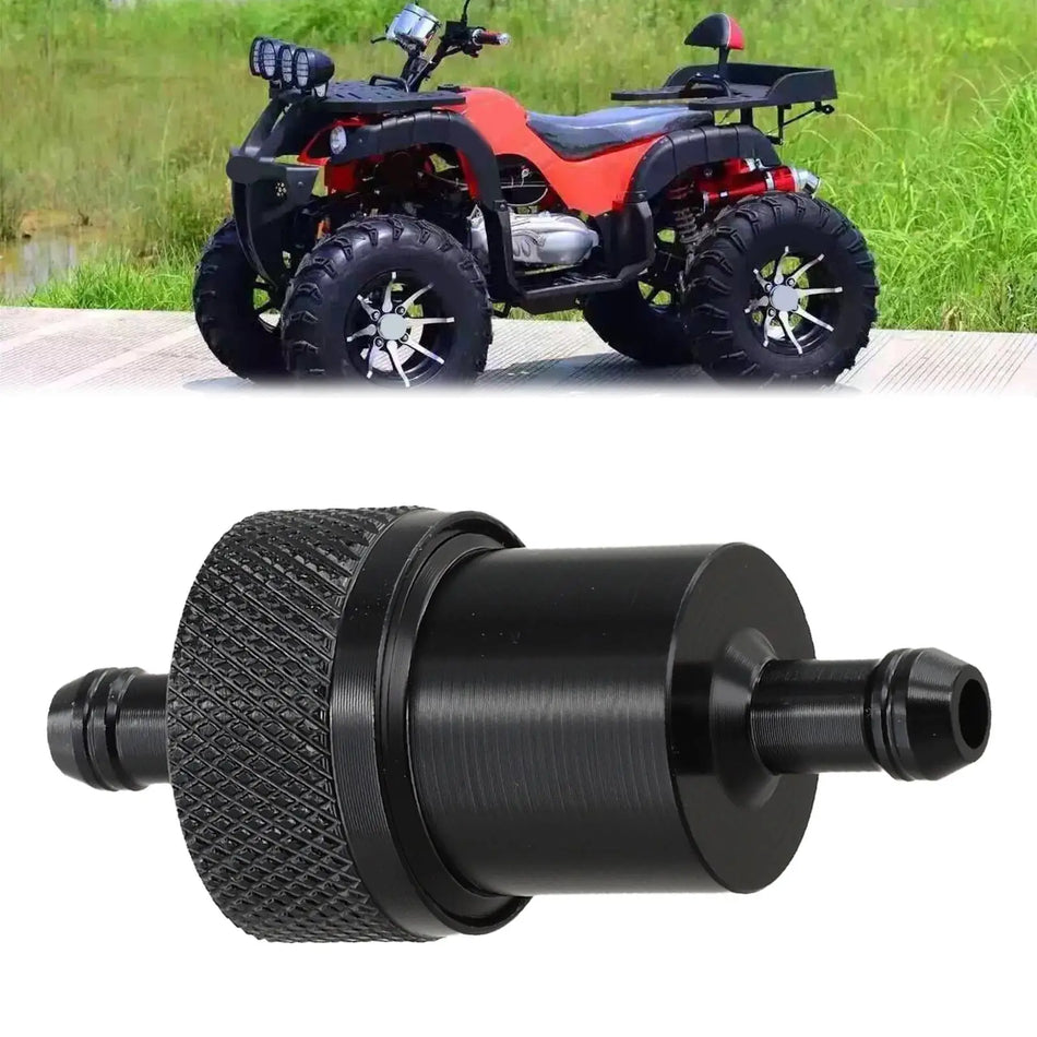 Алуминиев сплавен горивен филтър за ATV за 8mm линии, с подвижно медно ядро