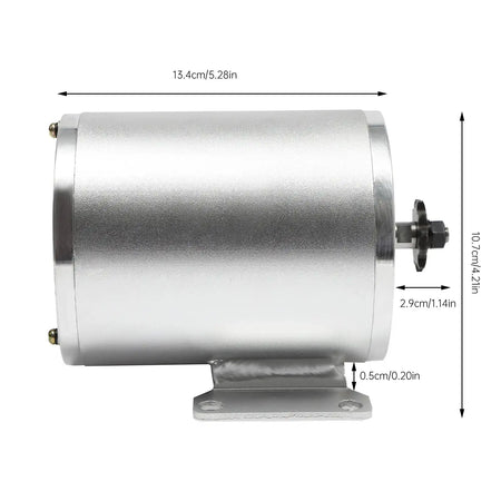 3KW Brushless Hub Motor 48-72V Electric Motor &ndash; High Torque Silver / United States