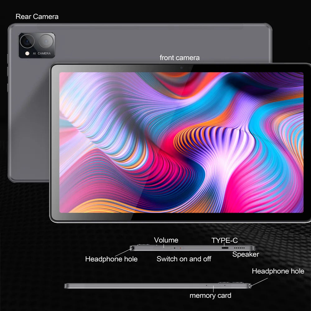 New 10.36 Inch Tablets &ndash; Ultra Slim Design RAM 512GB ROM