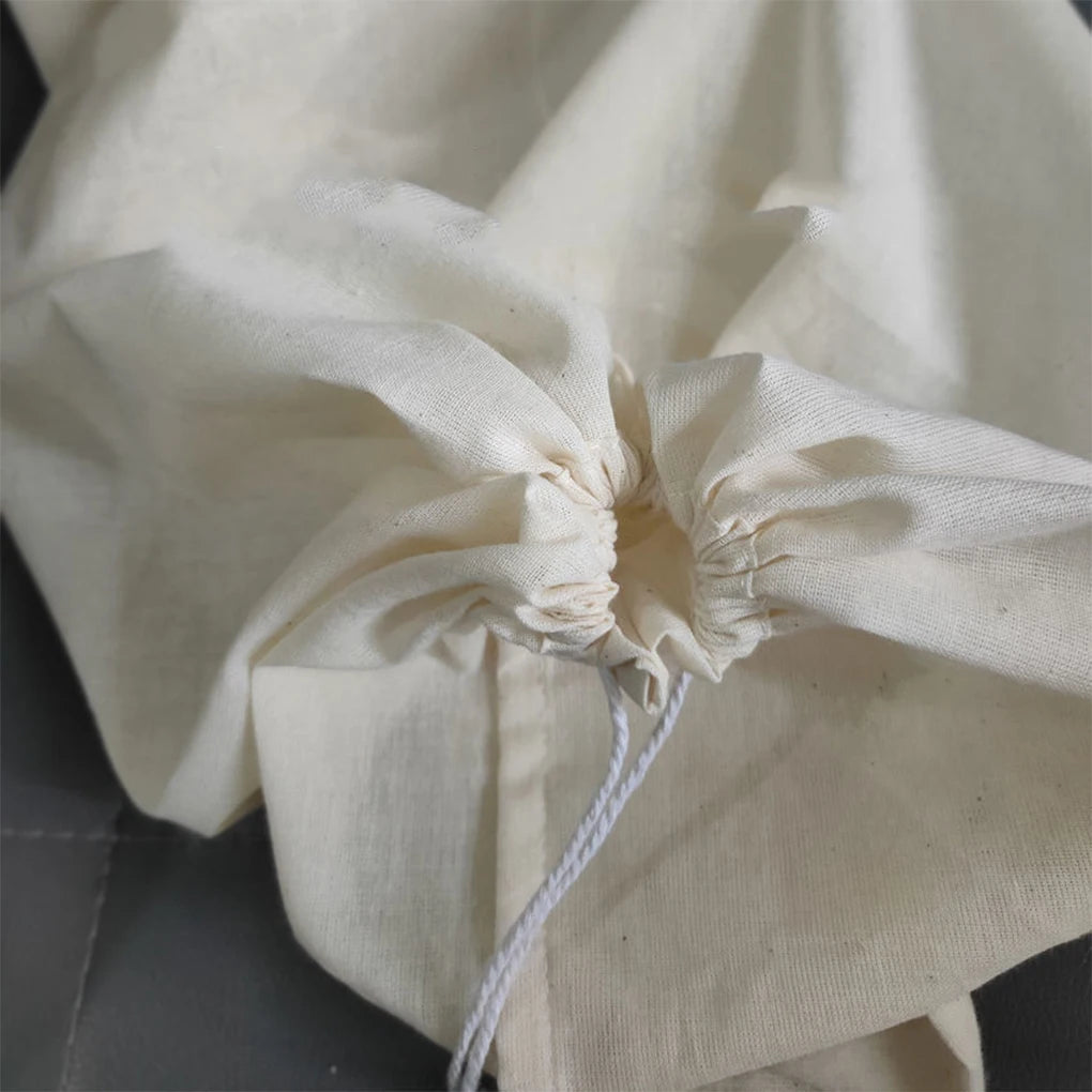 Reusable Cotton Cheese Cloth Bag for Nut Milk and Straining