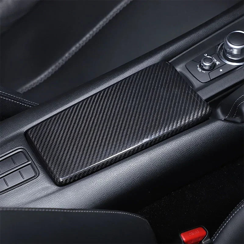 Ægte kulfiber midterkonsol håndliste til Mazda MX5 ND