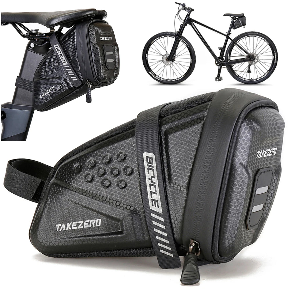 Choice MTB Saddle Bag Poliester Vodootporan Reflektivan, 0.8L do 5L Kapacitet