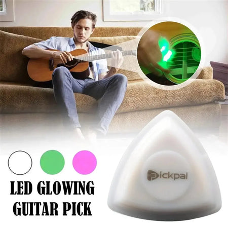 Miwayer LED Luminous Guitar Picks &ndash; Three Color Light