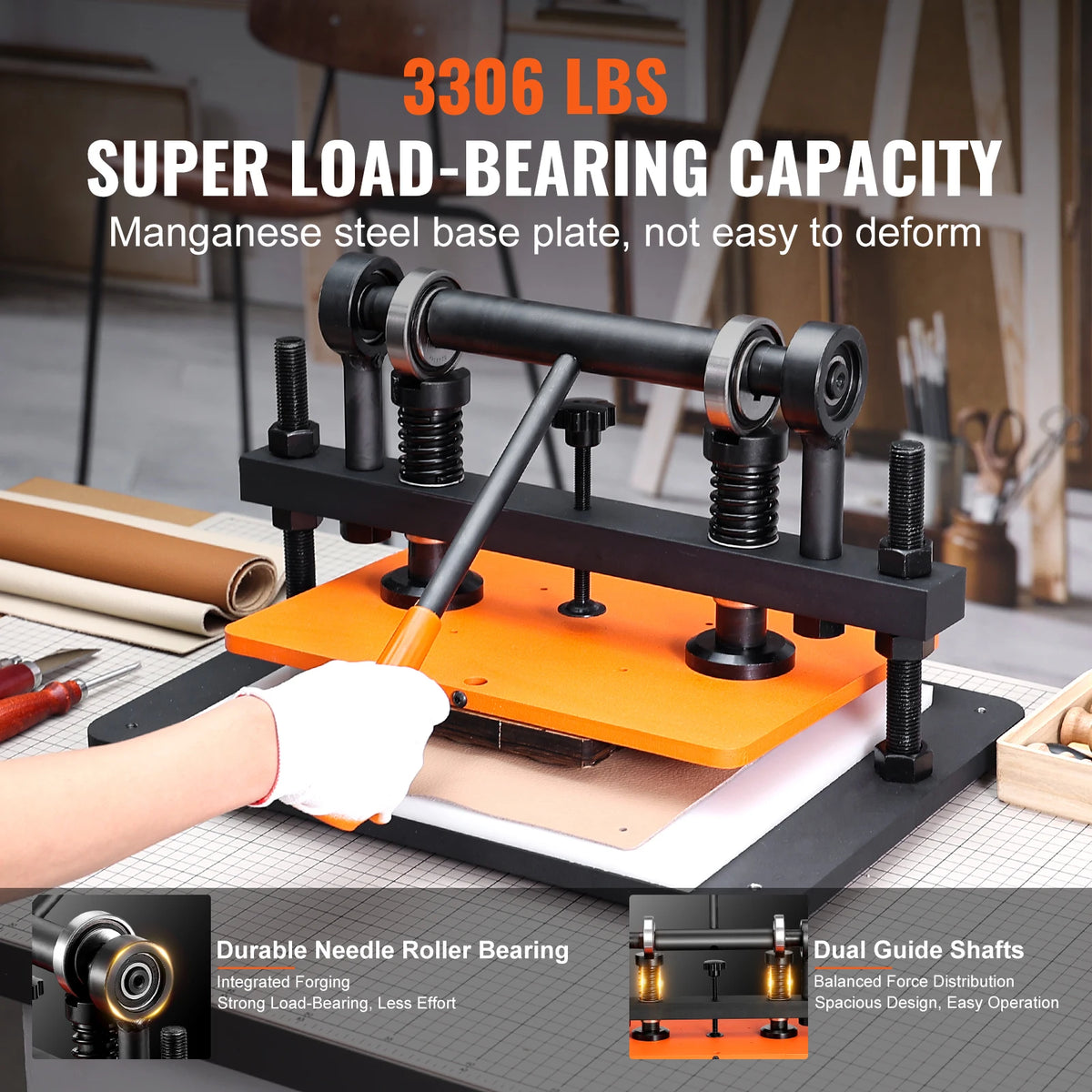 SucceBuy Leather Embossing Machine &ndash; 0.47 in Stroke