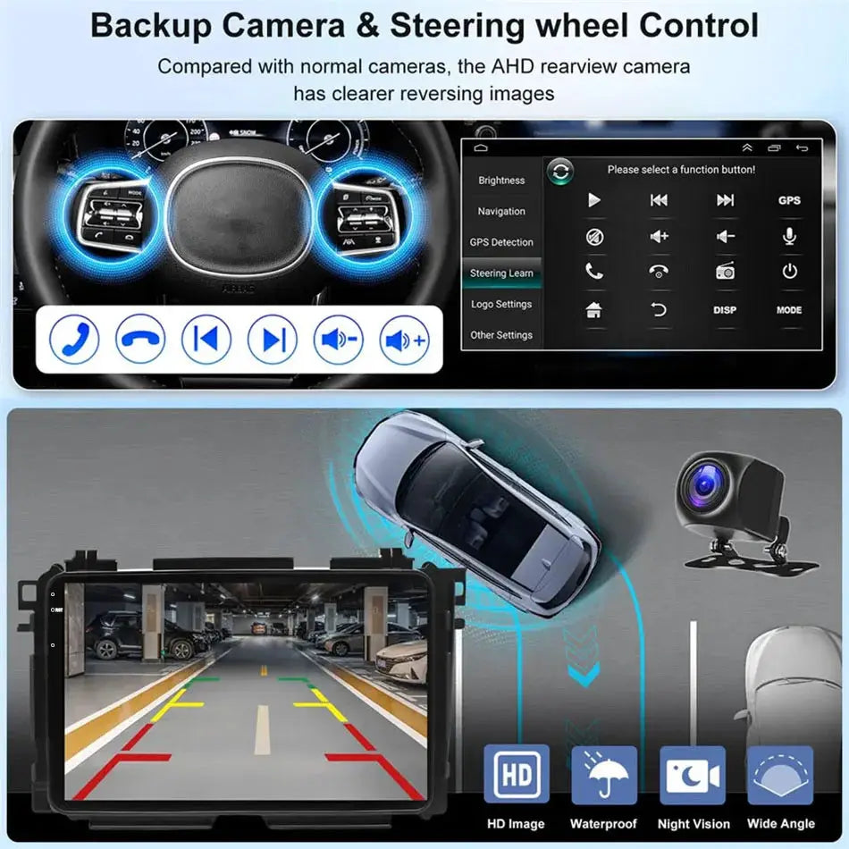 Android 15 Car Radio 10 Inch 4G 64GB GPS Bluetooth for BMW Audi Ford by InterCyprus Trading Ltd
