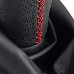 Perilla de Cambio Manual con Costura Negra para Renault Clio III Megane II Scenic