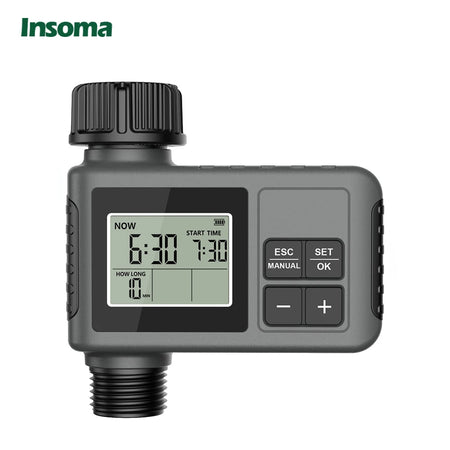 Insoma Automatic Water Timer - Intelligent Irrigation System with LCD Display