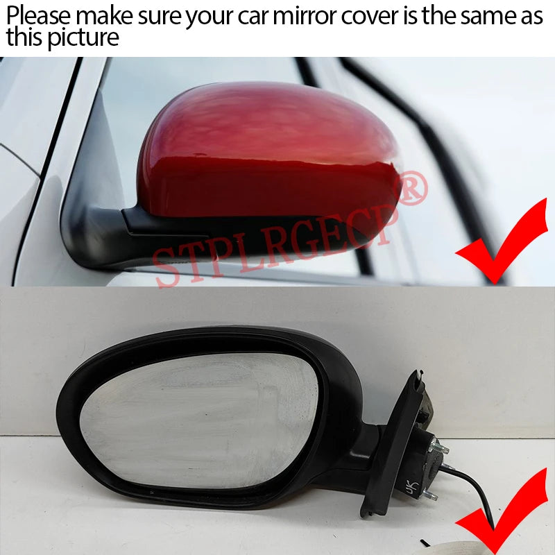 Sildāms sānu spoguļa stikls Nissan Juke Cube 2010-2014
