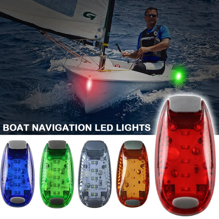 Waterproof Marine LED Navigation &amp; Bike Taillight with 3 Modes