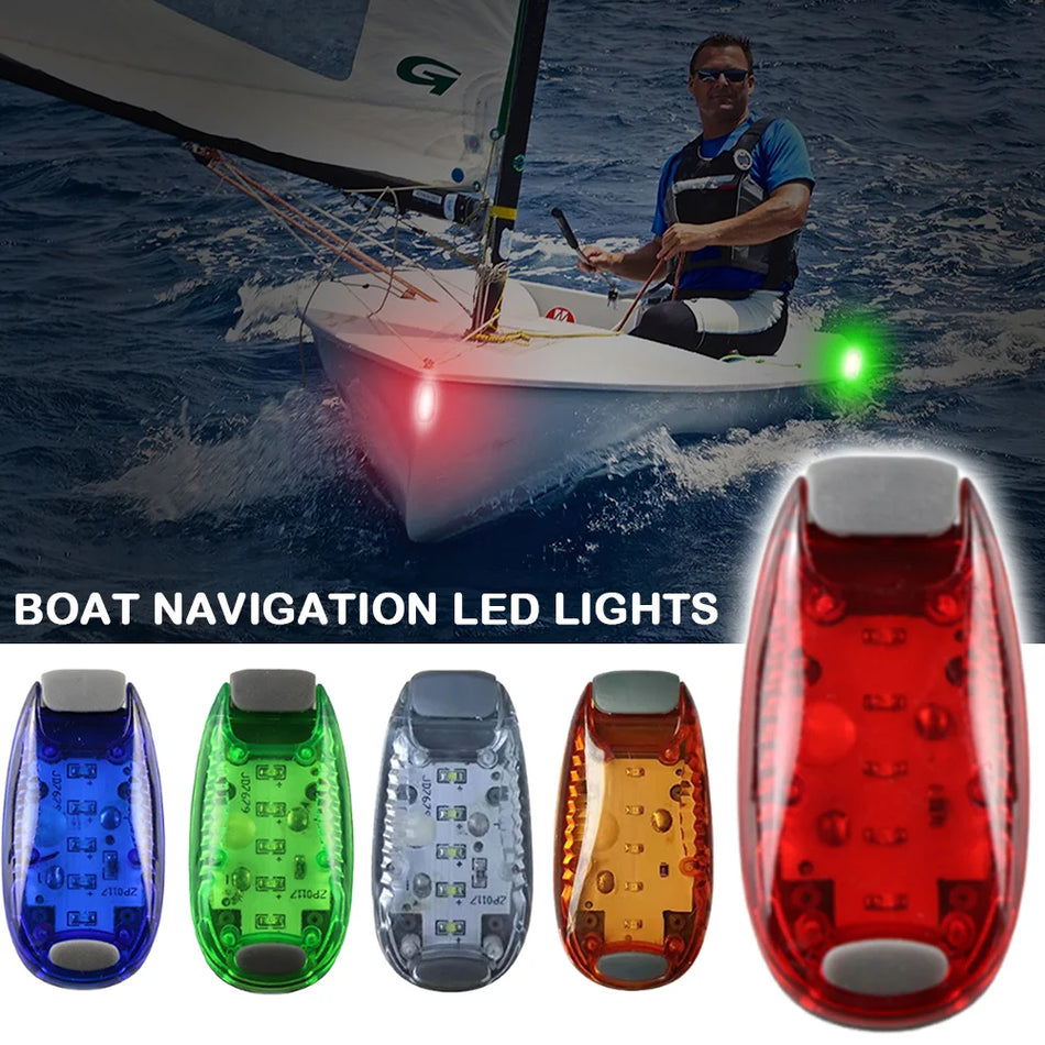 Waterproof Marine LED Navigation &amp; Bike Taillight with 3 Modes