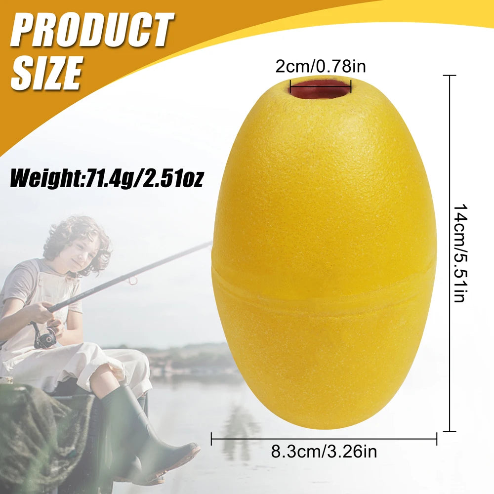 Kayak Anchor Ball - Durable Yellow Float Buoy for Marine &amp; Pool Use 1Pcs Type A