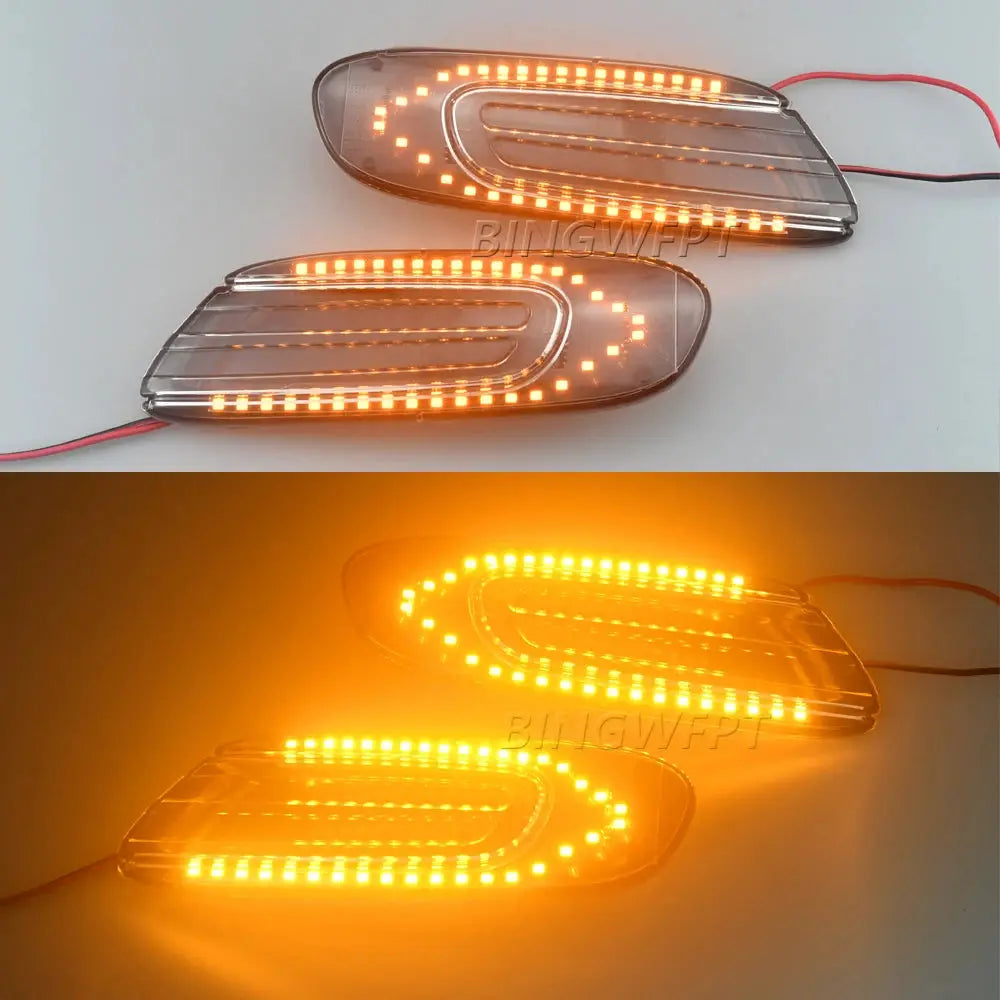 2Pcs For Mini Cooper One F55 F56 F57 Dynamic Sequential LED Fender Marker Light Side Marker Lamp Indicator Turn Signal Light by InterCyprus Trading Ltd