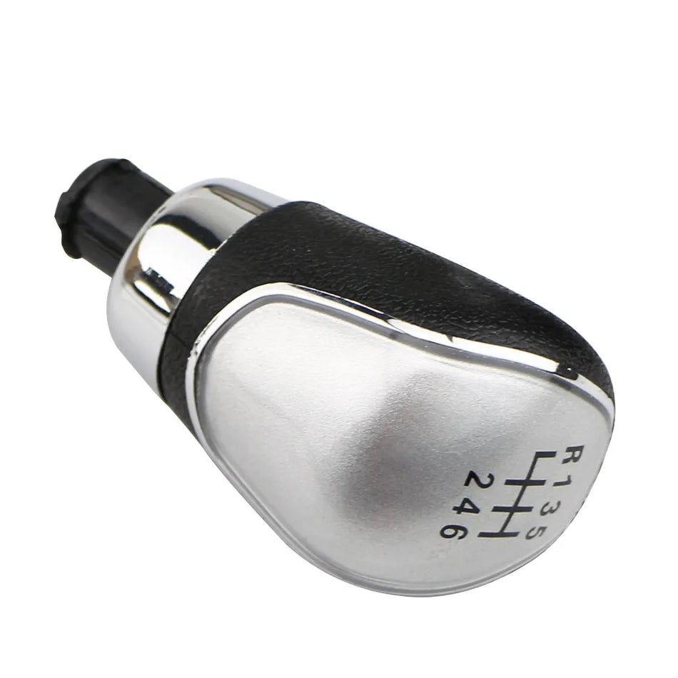 Pomello del cambio Ford Kuga Escape 6 marce manuale ABS argento nero