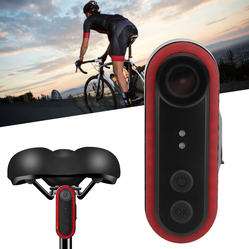 Bike Camera 1080P 150&deg; Wide Angle &ndash; Waterproof Tail Light