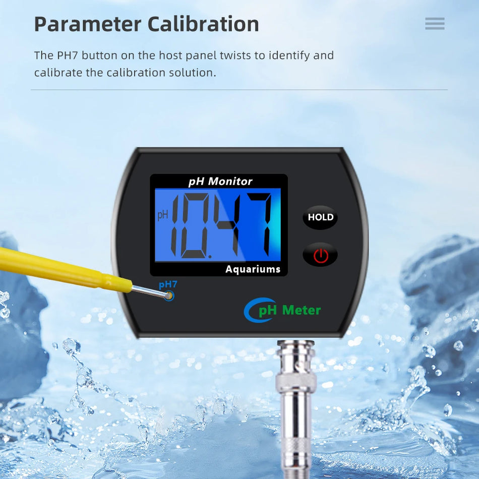 Digital Ph Meter Aquarium Monitor &ndash; Accurate Water Tester