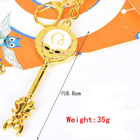 Anime Keychain - Lucy Zodiac Star Spirit Magician Cosplay Accessory 02 / CHINA