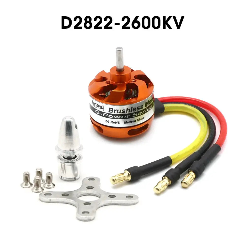 Brushless Motor 2-3S 4S 5S D2830 D2826 D3548 D3542 D3536 D3530 For RC Mini Multicopters Plane Fixed-wing Aircraft by InterCyprus Trading Ltd