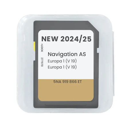 VW Discover Media MIB2 GPS SD Card Europe UK Maps 2024 2025