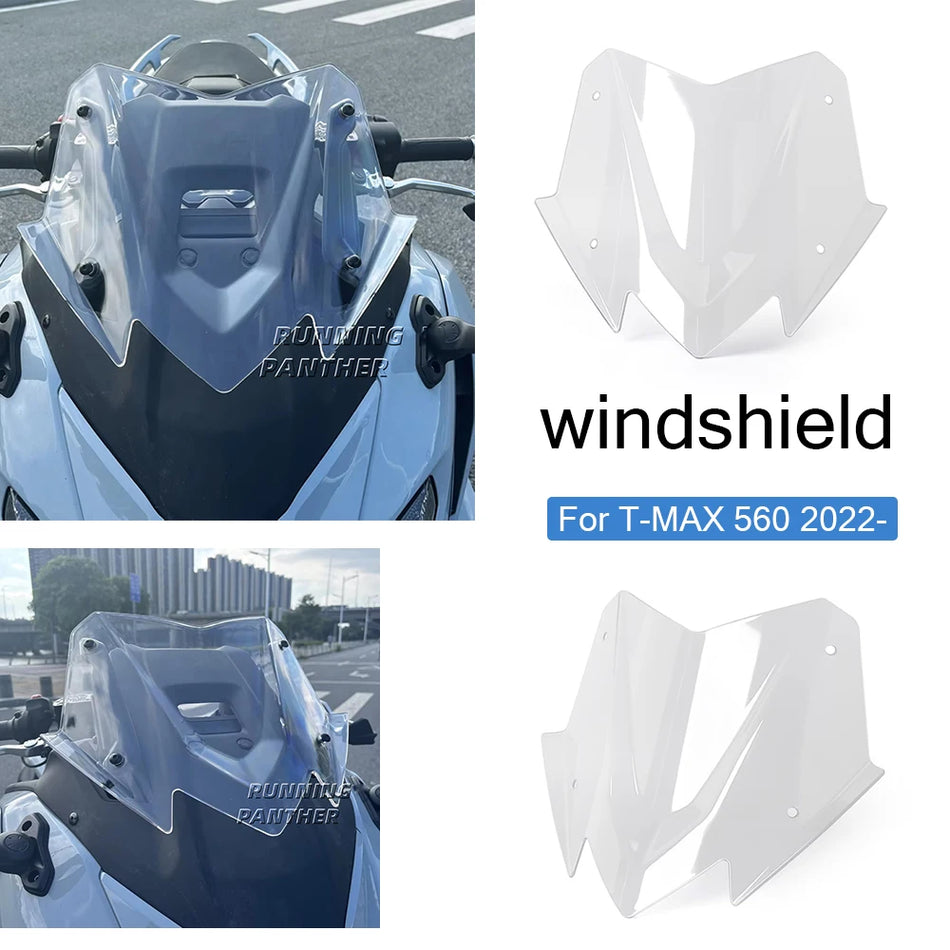 Pusē vējstikla deflektors Yamaha T-MAX560 2022-2026