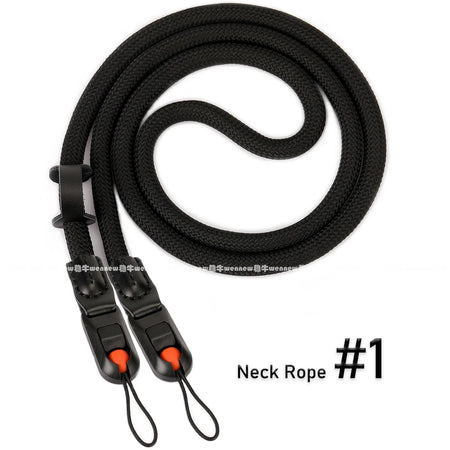 Quick Release Beads Round Rope Camera Strap for Canon, Nikon, Sony &amp; More